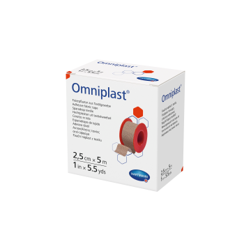 Przylepiec Omniplast, 5 m x 2,5 cm, 1 szt.