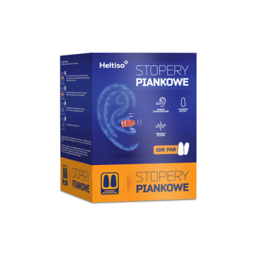 Heltiso Stopery piankowe, 100 par (display)