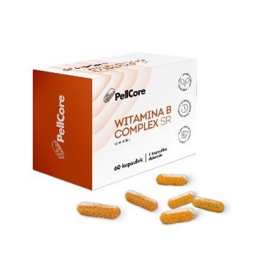 PellCore Witamina B complex SR, kaps., 60 szt (MMM)