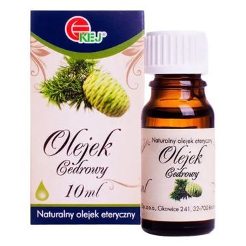 Olejek cedrowy, naturalny, eteryczny,(Kej), 10 ml