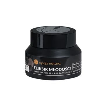 Opcja Natura, krem, eliksir młod,d/sk.pozb.blasku,koenz,50ml