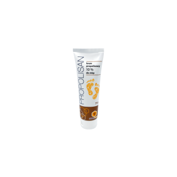 Propolisan, krem propolisowy 10% do stóp, 75 g