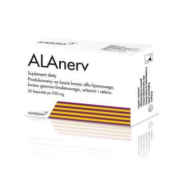 ALAnerv, 920 mg, kapsułki, 30 szt.