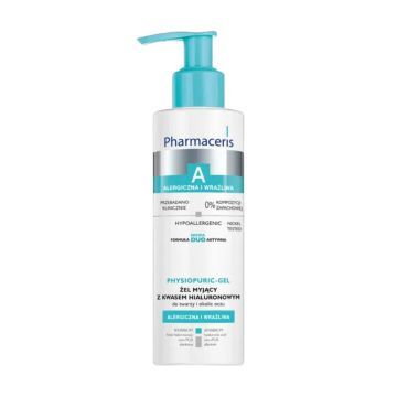 Pharmaceris A Physiopuric, żel,do mycia tw.i oczu,190 ml