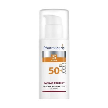Pharmaceris S,krem,ochr.,sk.nacz.,trądz.różow.,SPF50+, 50ml