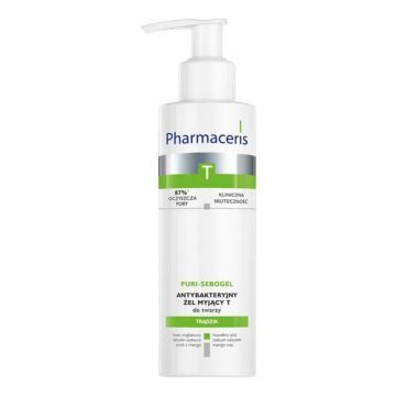 Pharmaceris T Puri-Sebogel,żel,myjący,antyb.,d/tw., 190 ml