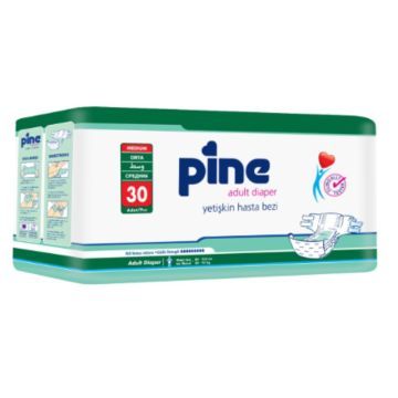 Pine, piel-m, dla dorosłych, medium, 30 szt