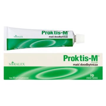 Proktis-M, maść doodbytnicza, 30 g