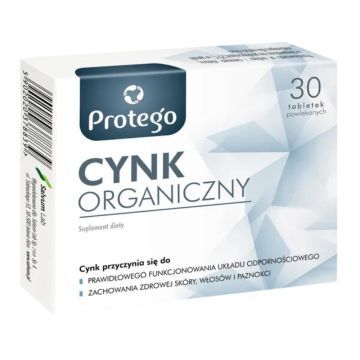 Protego Cynk Organiczny, tabletki, 30 szt.