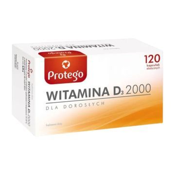 Protego Witamina D 2000, kapsułki, 120 szt.