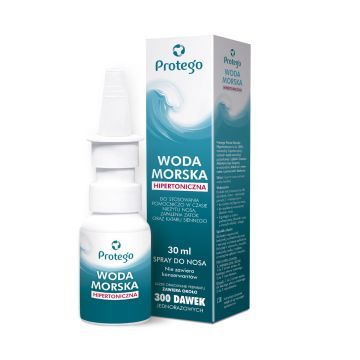 Protego Woda morska hipertoniczna, spray, 30 ml