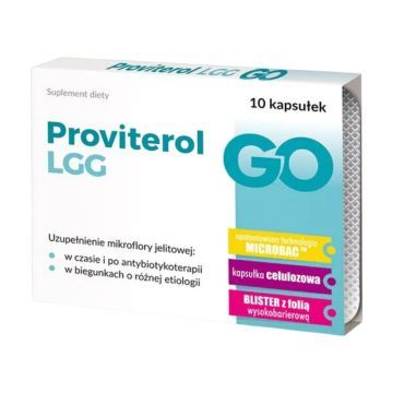 Proviterol LGG GO, kapsułki twarde, 10 szt.
