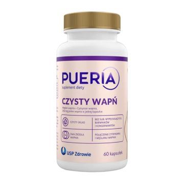 Pueria Czysty Wapn, kaps., 60 szt