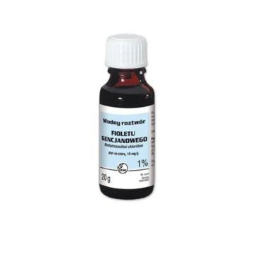 Pyoctanina (Gencjan.fiolet),1%,roztw.wodny,(Gemi), 20 g