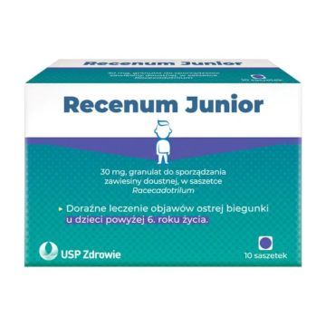 Recenum Junior, 30 mg, gran.d/sp.zaw.doustn., 10 sasz