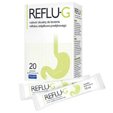 Reflu-G, roztw.doustny, 20 sasz.