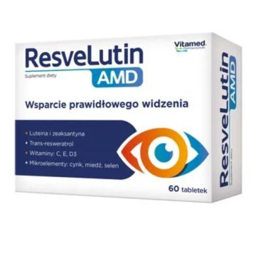 ResveLutin AMD, tabletki, 60 szt.