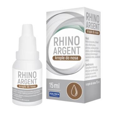 Rhinoargent, krople do nosa, 15 ml