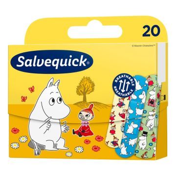 Salvequick, plastry mix Muminki, 20 szt.