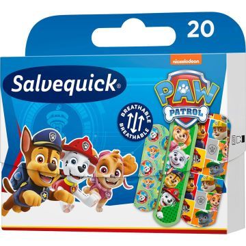 Salvequick Paw Patrol, plastry dla dzieci, 20 szt.