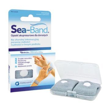 SEA-BAND opaski p/mdłościom 1pa/dorośli