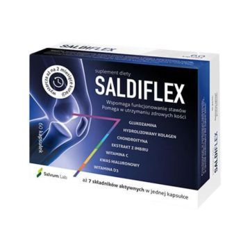 Saldiflex, kapsułki twarde, 60 szt