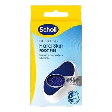 Scholl Nano Glass, pilnik do twardej skóry stóp, 1 szt.