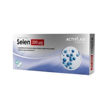 Selen 200 mcg Activlab Pharma, tabl., 60 szt