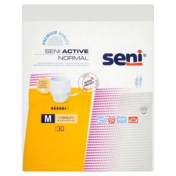 Seni Active Normal, majtki chłonne, rozmiar M, 30 szt.