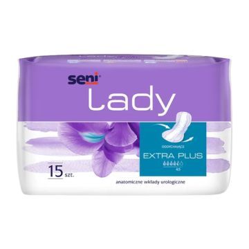 Seni Lady extra plus, wkład., urolog., 15 szt