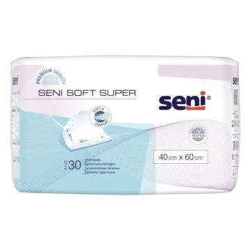 Seni Soft Super, podkł., hig., 40cm x 60cm, 30 szt