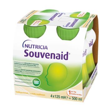 Souvenaid, smak waniliowy, płyn, 125 ml, 4 but.