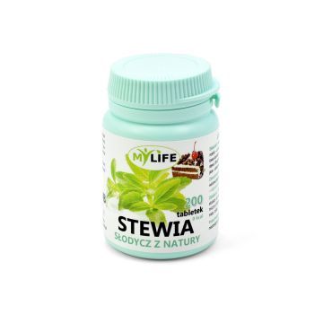 My Life Stewia Słodycz z natury, tabletki, 200 szt.