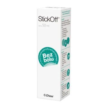 StickOff, spray, usuw.opatr.samoprzyl.bez bólu, 50 ml
