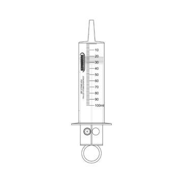 Strzykawka j.u.100 ml,do cewn,3-cz,(Margomed), 1 szt