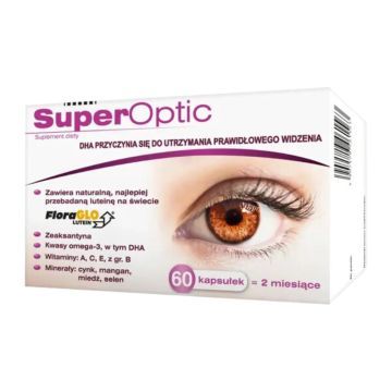 SuperOptic, kapsułki elastyczne, 60 szt.