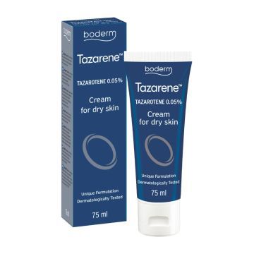 TAZARENE Tazarotene 0,05% Krem do skóry suchej, 75ml