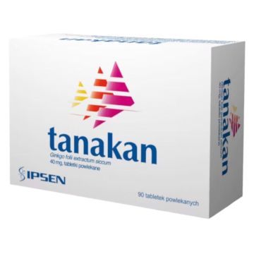 Tanakan, 40 mg, tabl.powl.,(i.row),InPh,Czechy, 30 szt