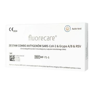 Test COVID-19 SARS-CoV-2 & Grypa A/B & RSV Antyg.,1szt