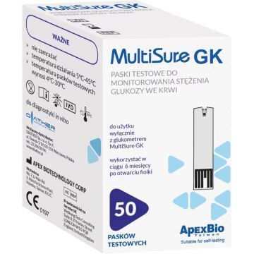 Test pask. MultiSure GK, 50 szt