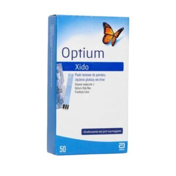 Test pask. Optium Xido, 50 paskow