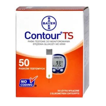 Test paskowy Contour TS, 50 pasków