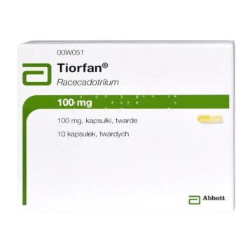 Tiorfan, 100 mg, kaps.twarde,(i.rów),Delf,Portugalia, 10 szt