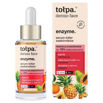 Tołpa Dermo Face Enzyme, serum-killer zaskórników, 30 ml