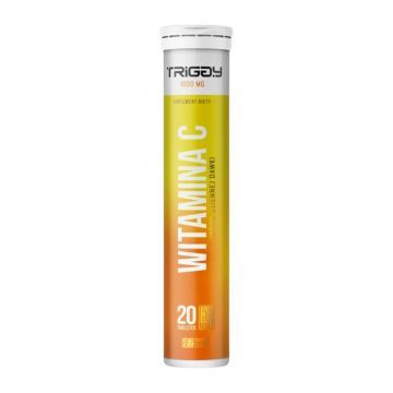 Triggy Witamina C sm.pomaranczowy, tabl.musuj., 20 szt