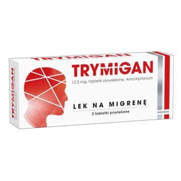 Trymigan, 12,5 mg, tabl.powl., 2 szt