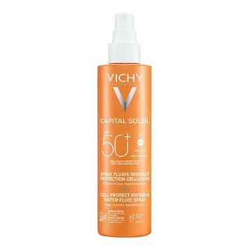 Vichy Capital Soleil, spray ochronny do ciała, SPF50,UV-Aqua, 200ml