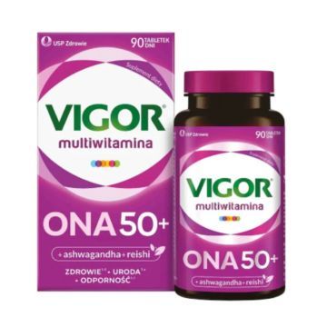 Vigor Multiwitamina ONA 50+, tabletki, 90 szt.