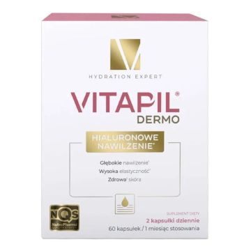 Vitapil Dermo Hialuronowe nawilżenie, kapsułki, 60 szt.
