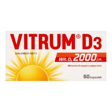 Vitrum D3 2000, kaps.,  60 szt